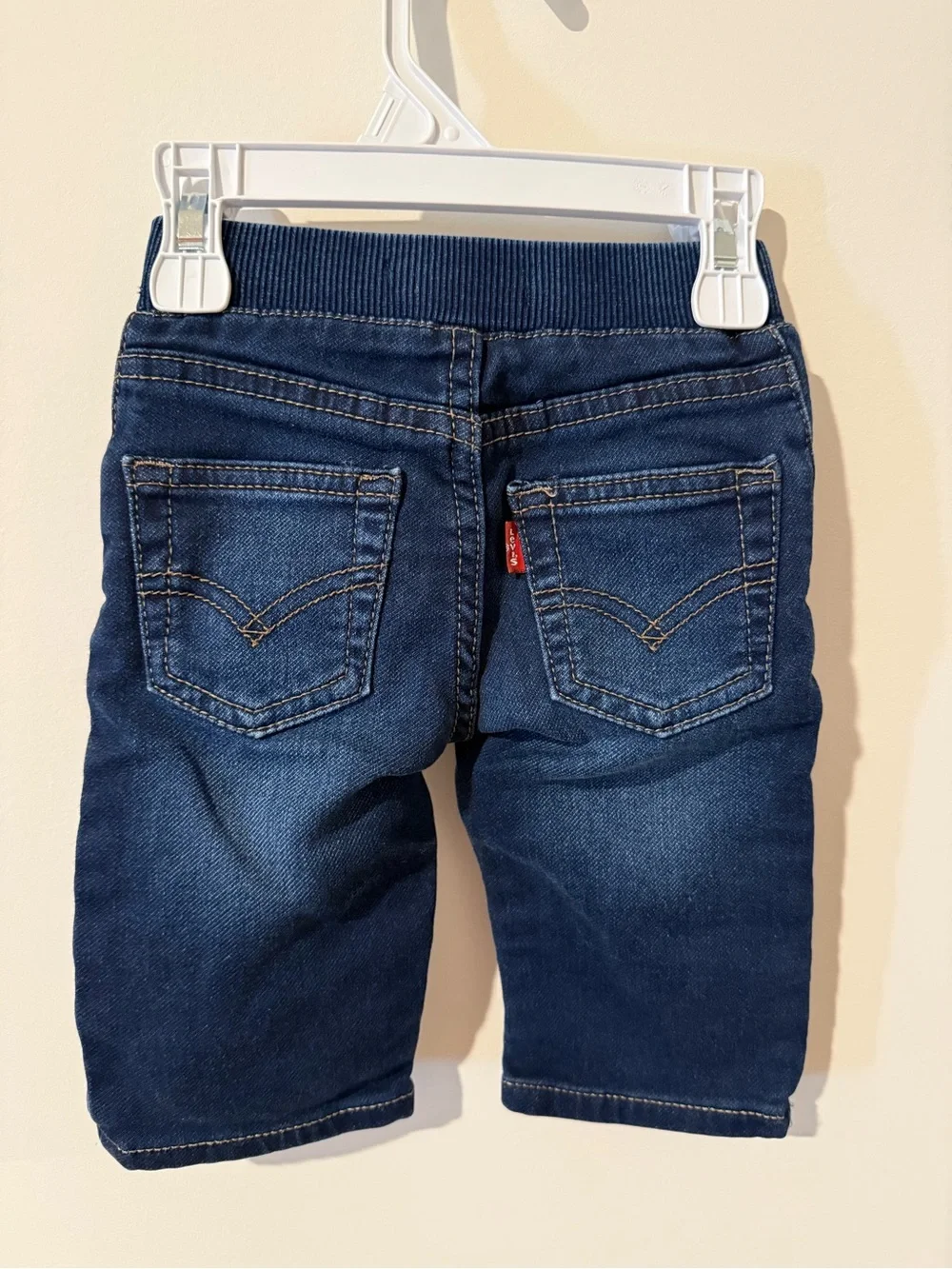 Levi’s Toddler Dark Blue Denim Stretch Jeans